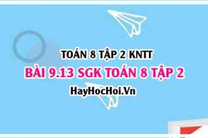 Bài 9.13 SGK Toán 8 tập 2 Kết nối tri thức: Tam giác đồng dạng trong hình thang